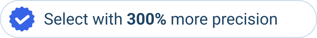 300% percision 300% percision